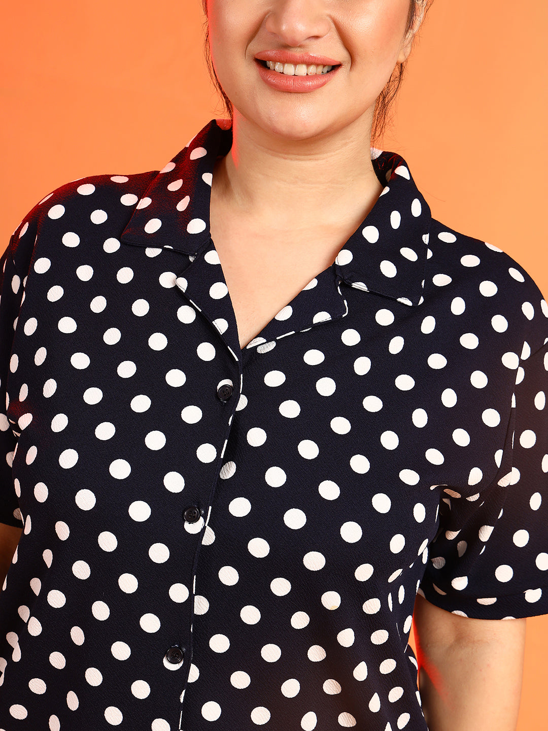 Polka Dots Night Suit