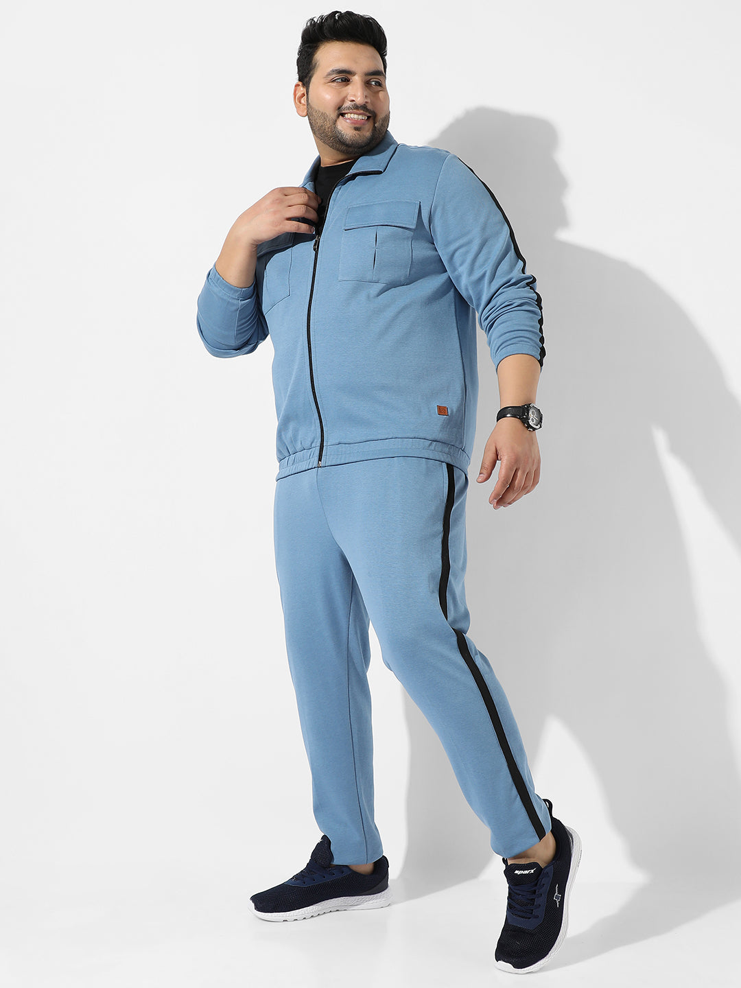 Solid Icy Blue Co-Ords Set