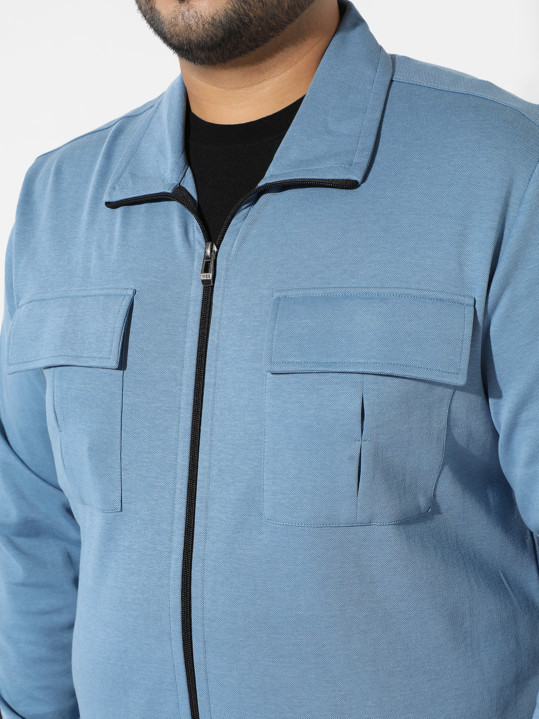 Solid Icy Blue Co-Ords Set