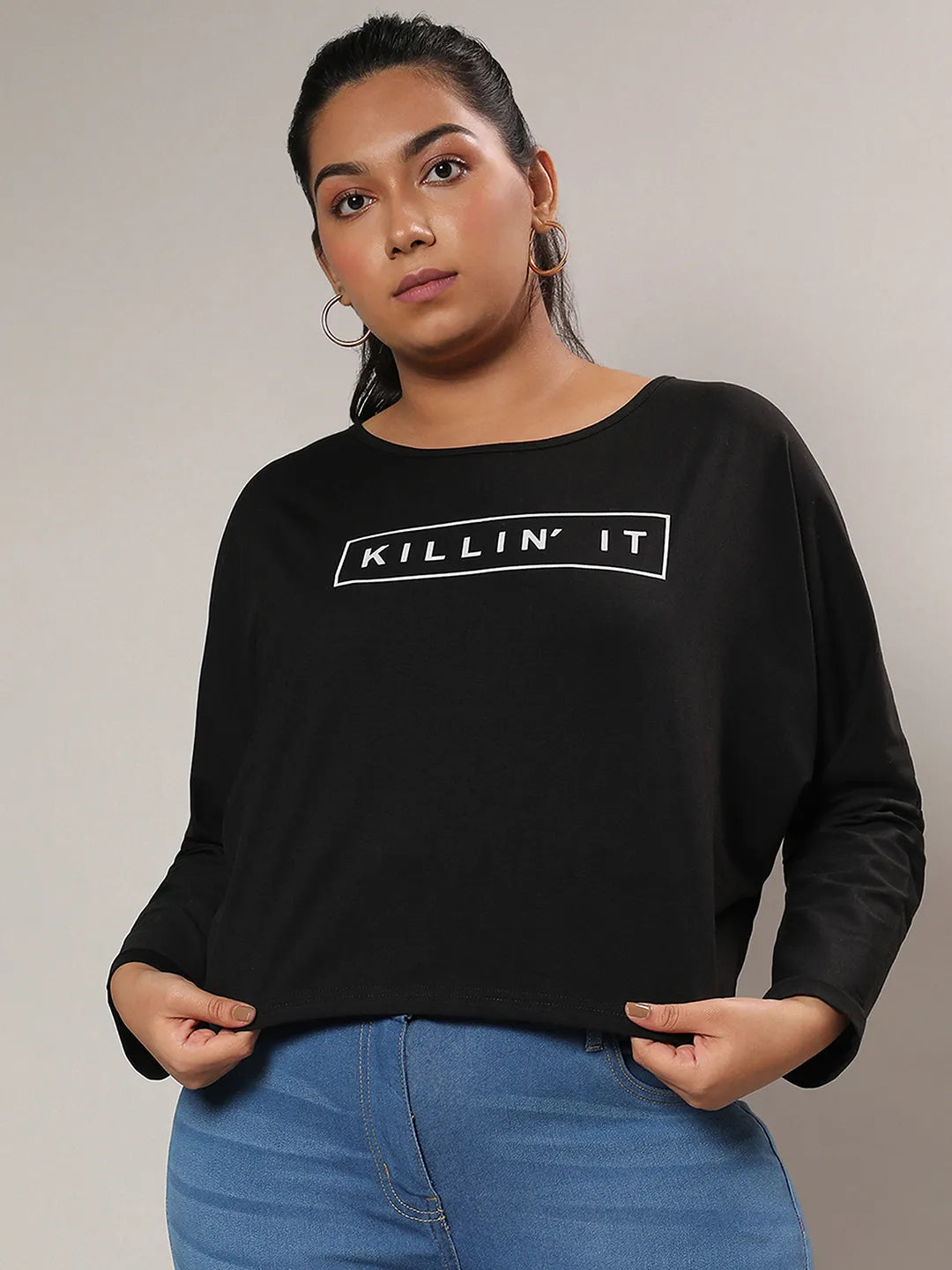 Midnight Black Killin' It Top