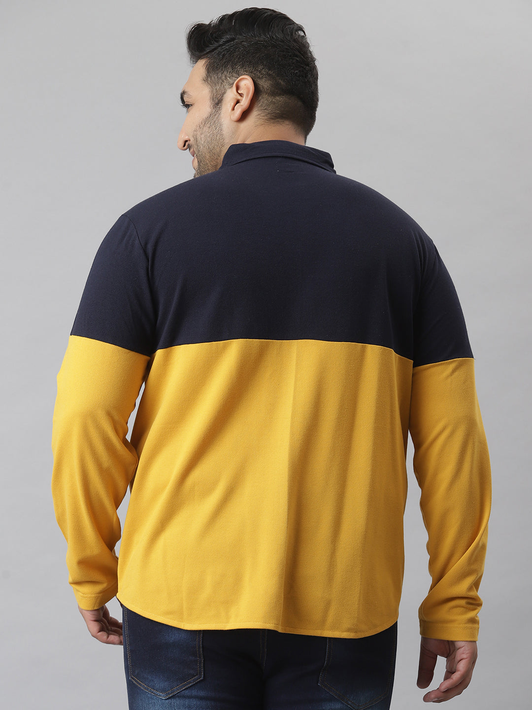 Colorblocked Full Sleeve Casual Shirt