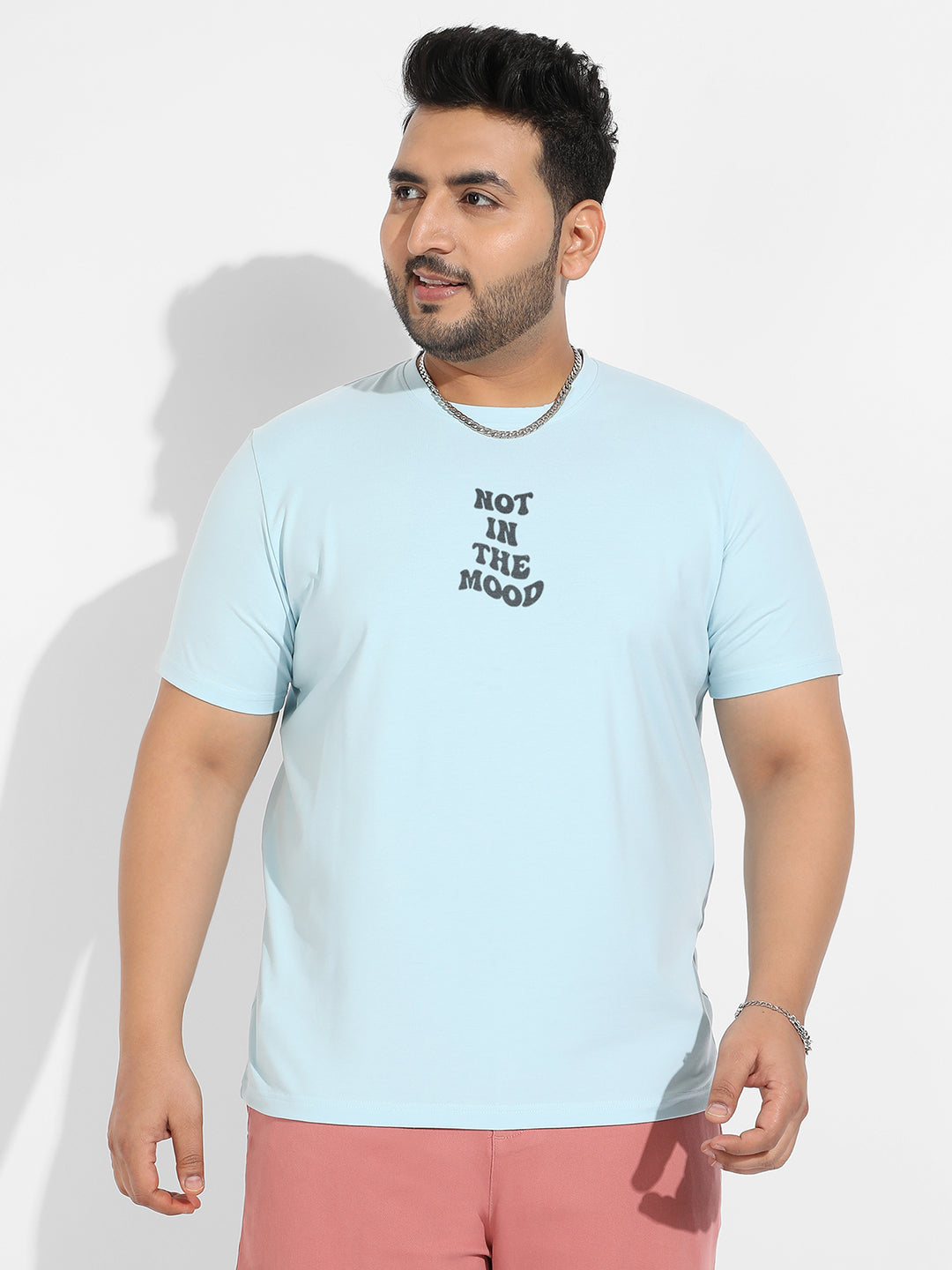 Icy Blue Flower Mood T-Shirt