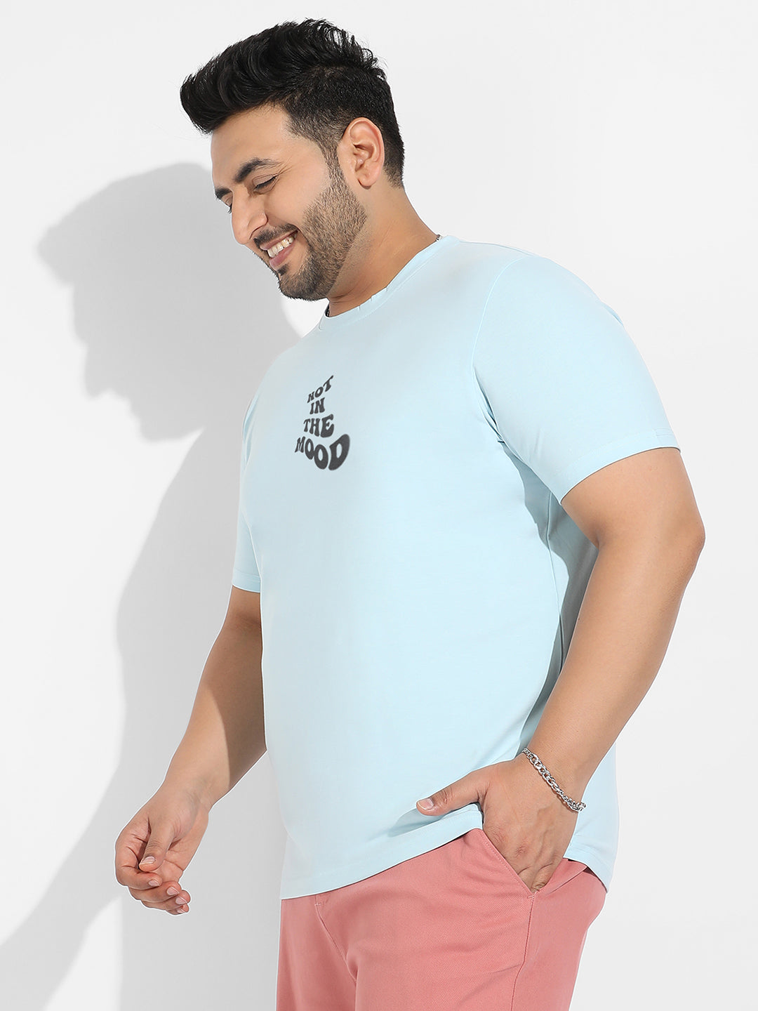 Icy Blue Flower Mood T-Shirt