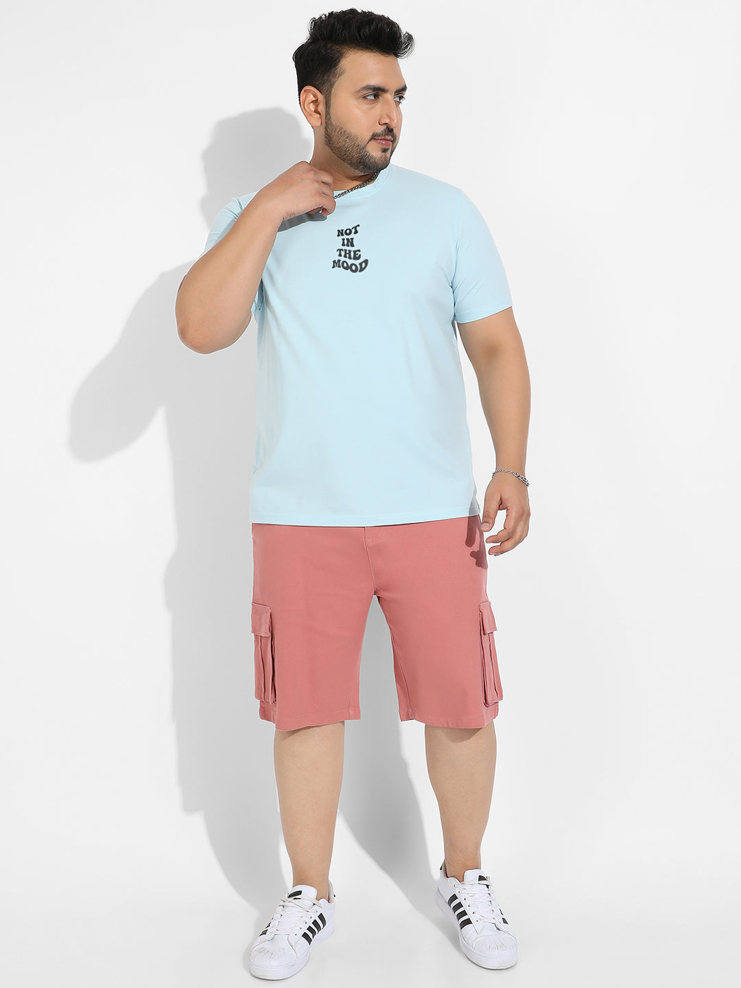 Icy Blue Flower Mood T-Shirt