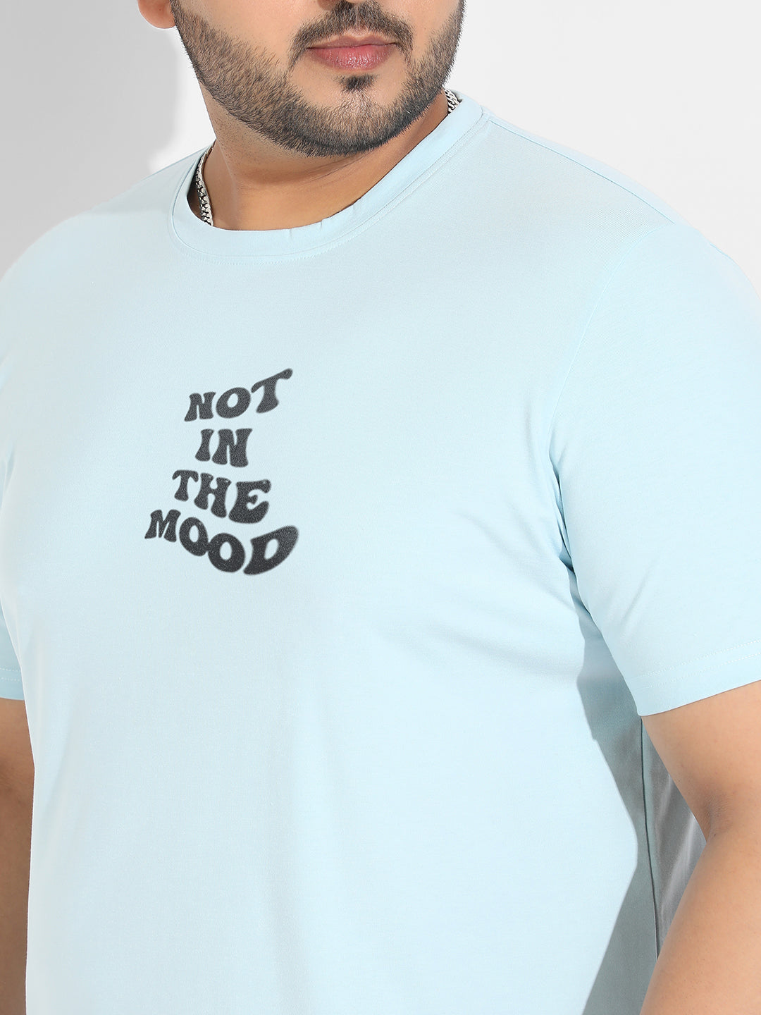Icy Blue Flower Mood T-Shirt