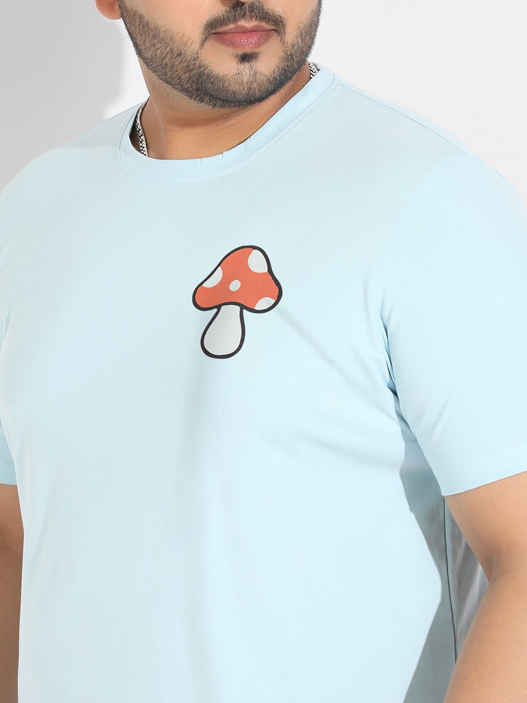 Icy Blue Mushroom T-Shirt