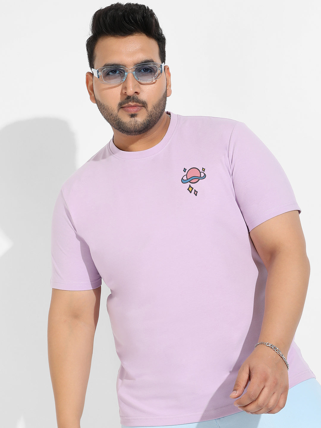 Lilac Rainbow Universe T-Shirt