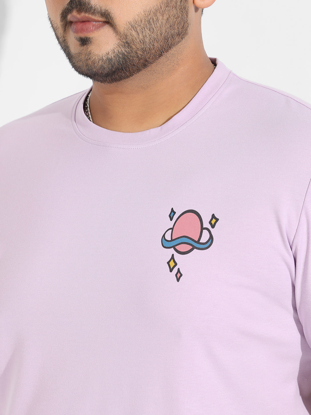 Lilac Rainbow Universe T-Shirt