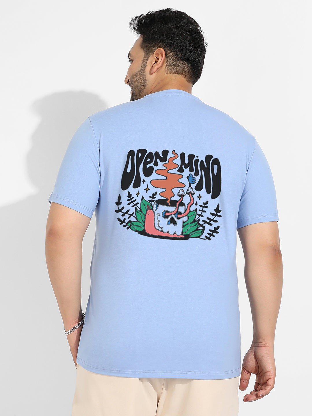 Pastel Blue Open Mind T-Shirt