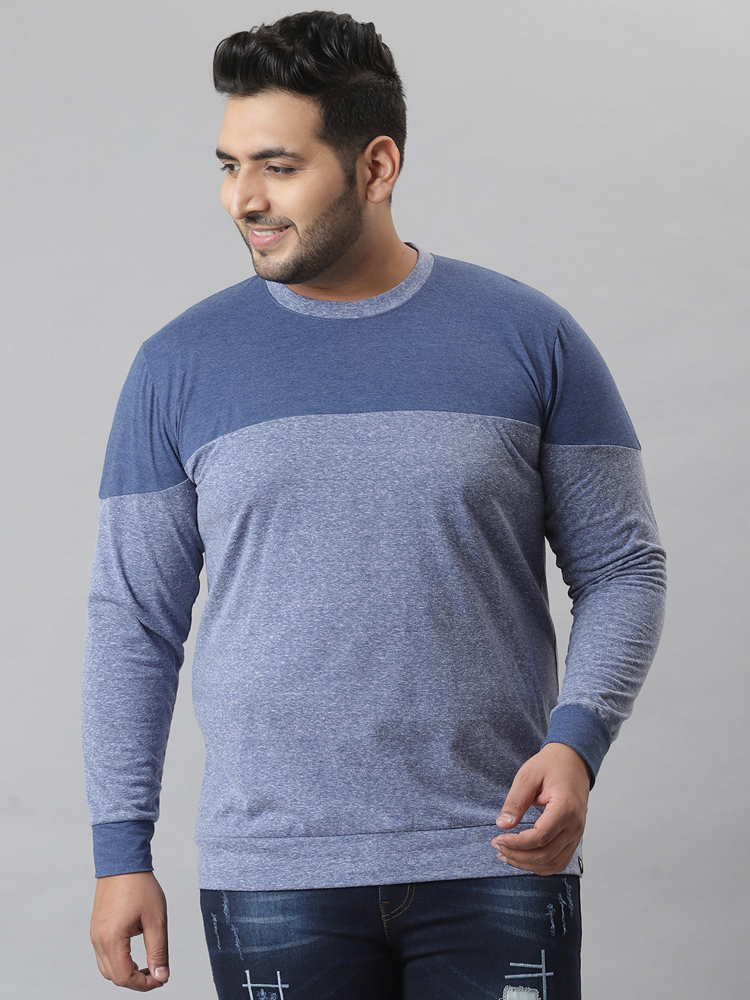 Colorblock Full Sleeve T-Shirt