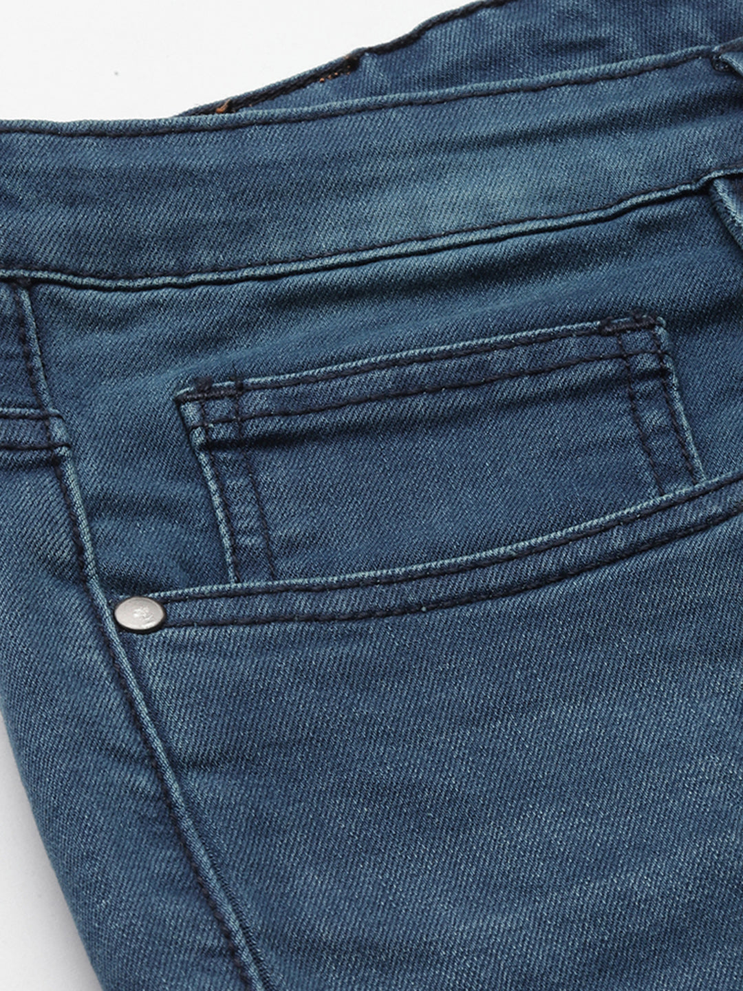 Front Patch Stylish Casual Denim Jeans