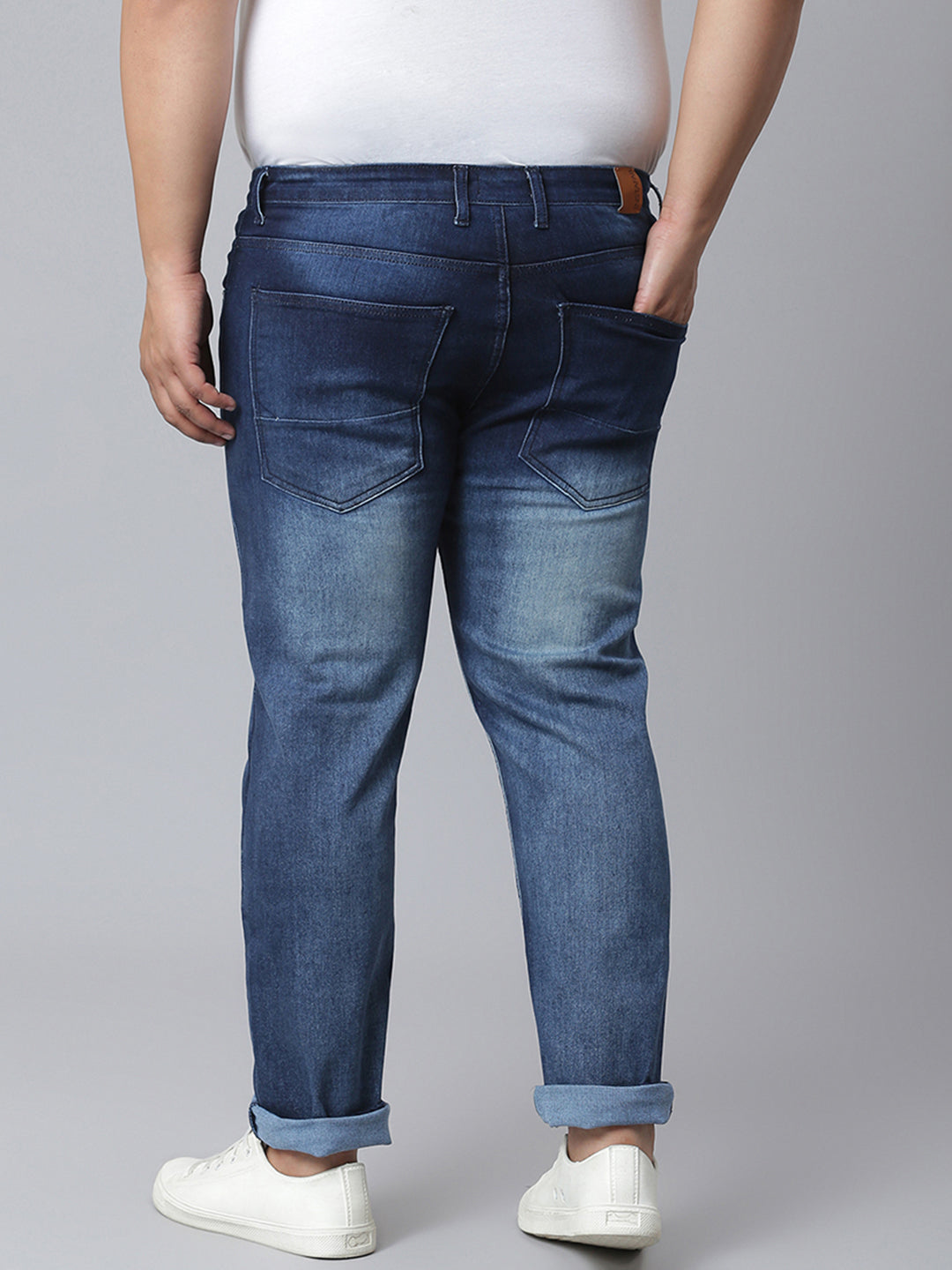 Torn Type Stylish Casual Denim Jeans