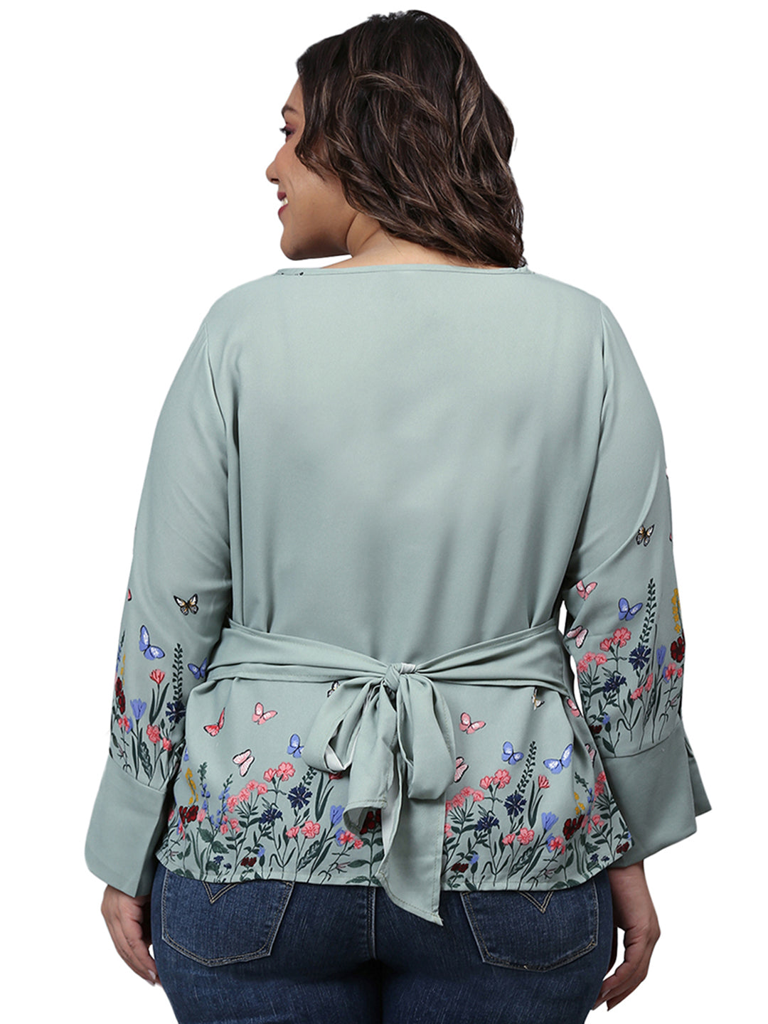 Floral Stylish Casual Top