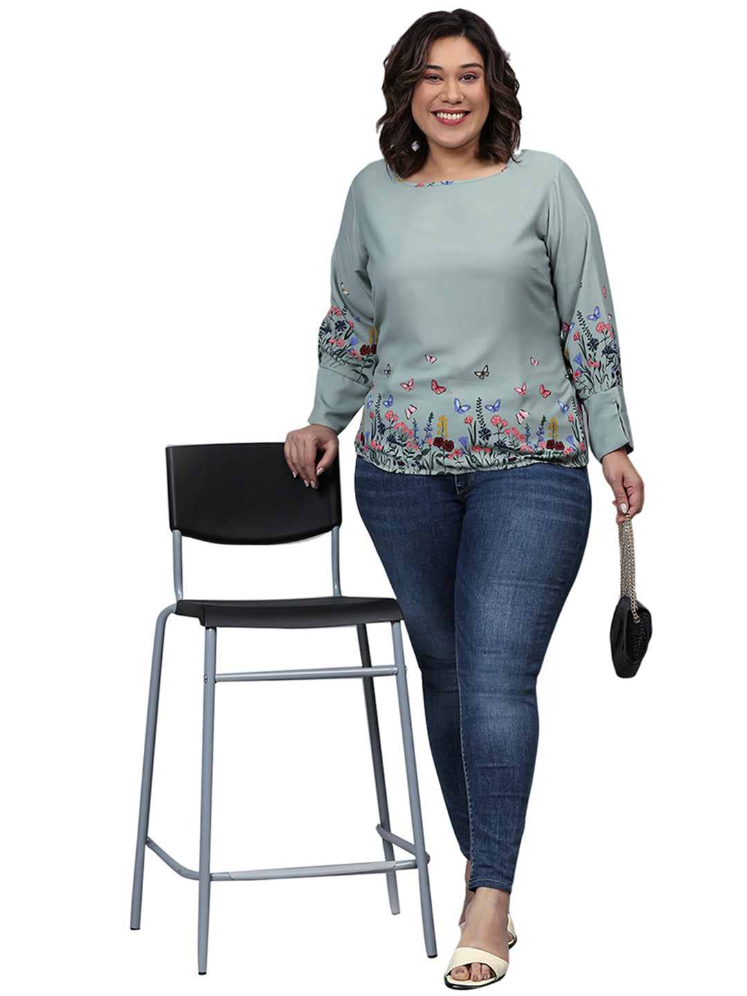 Floral Stylish Casual Top