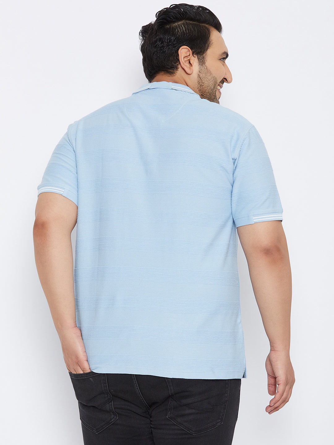 Solid Half Sleeve Casual T-Shirt