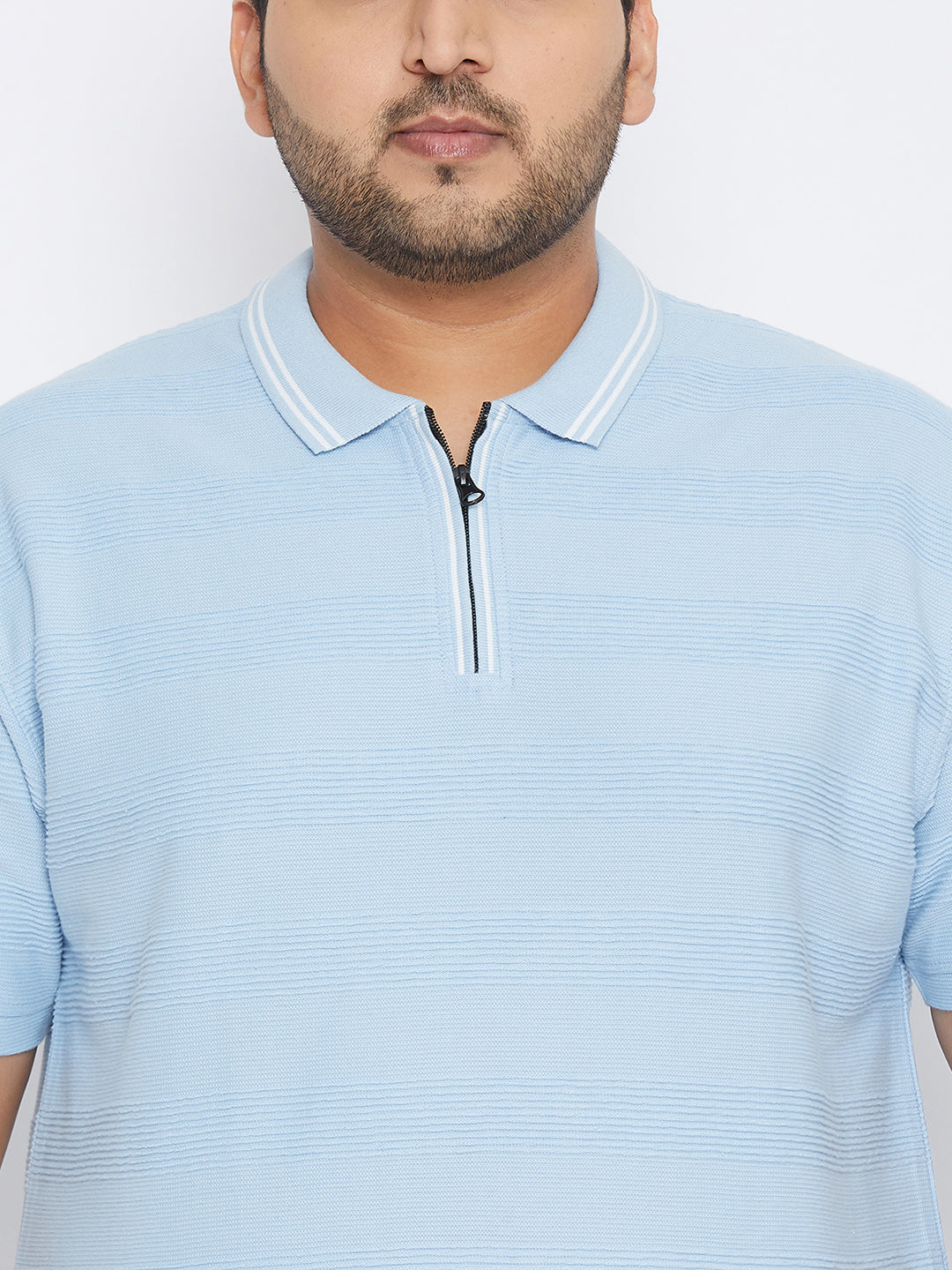 Solid Half Sleeve Casual T-Shirt