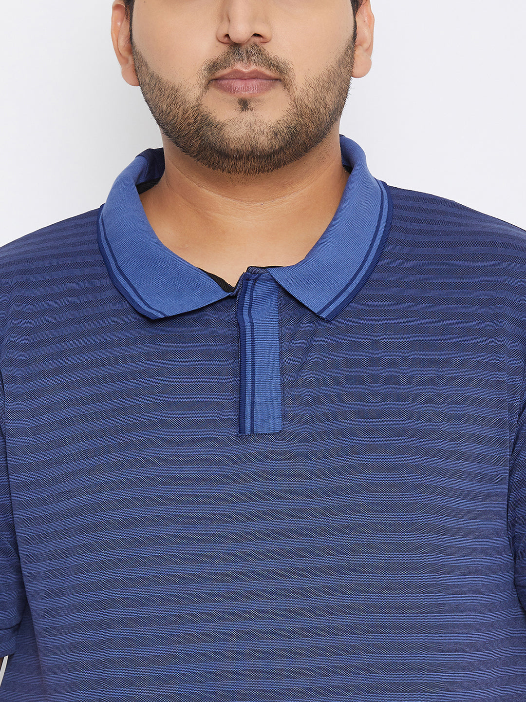 Striped Half Sleeve Casual T-Shirt