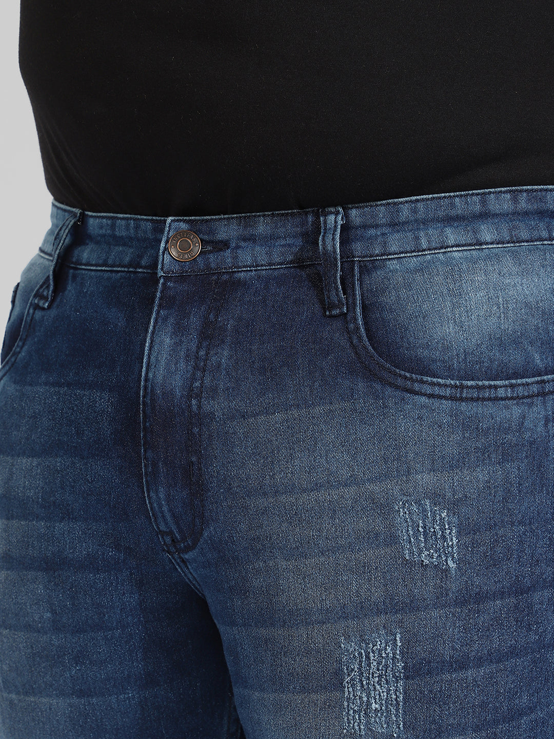 Instafab Plus Men’s Regular Fit Denim Jeans
