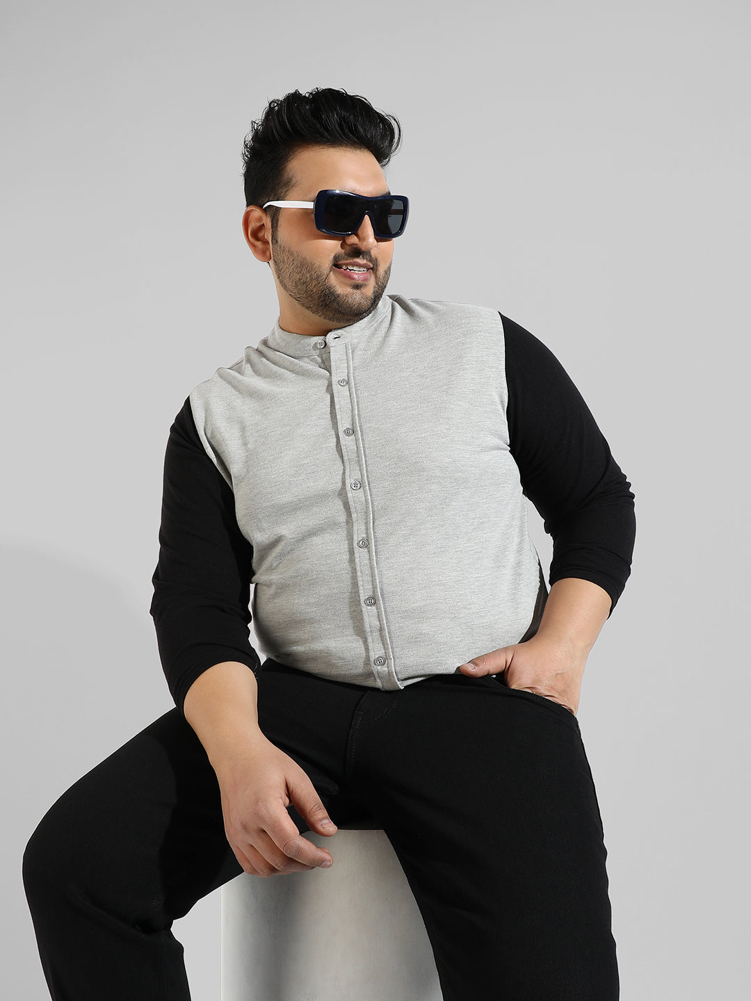 Casual Collorblock Shirt