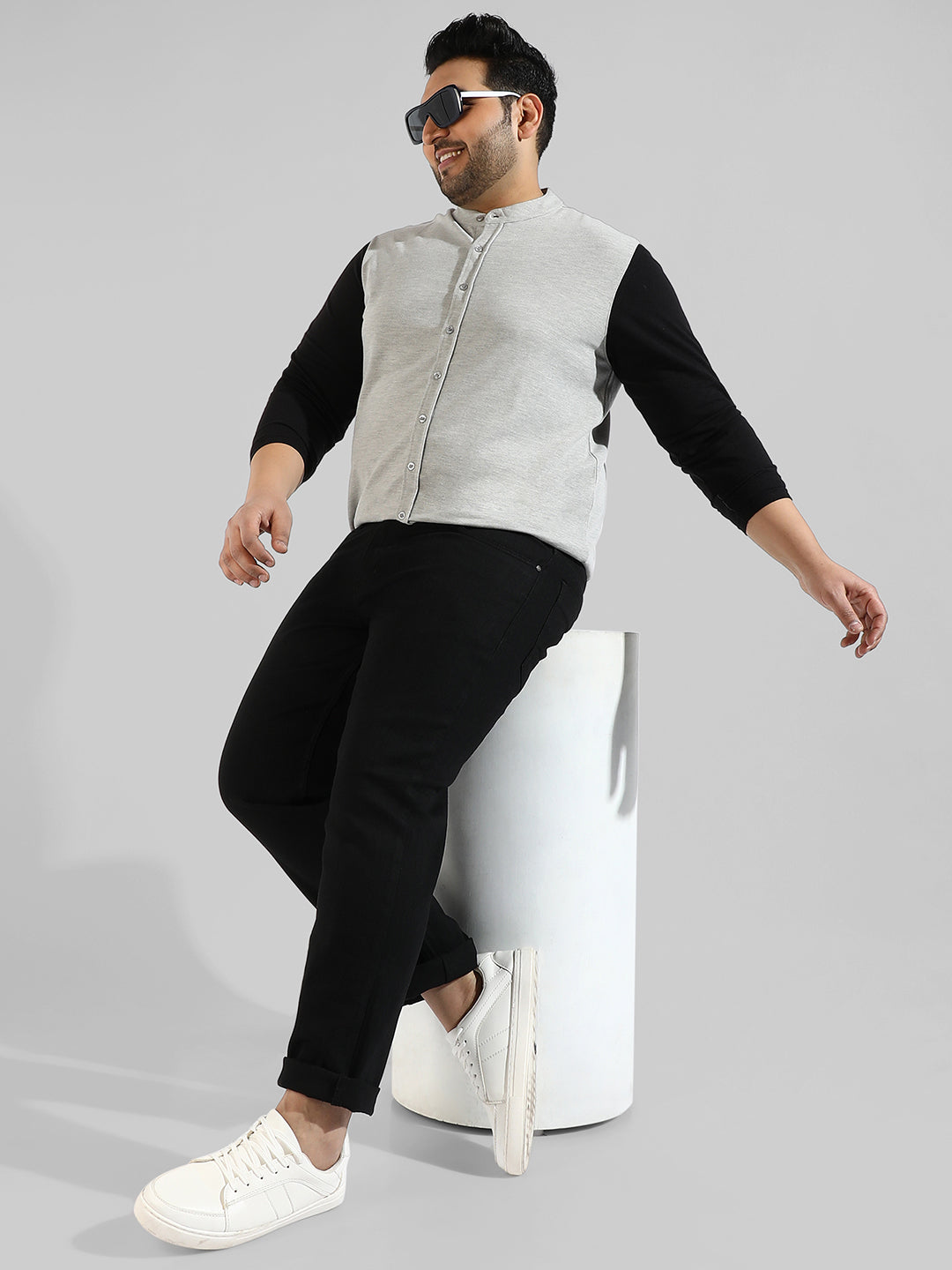 Casual Collorblock Shirt