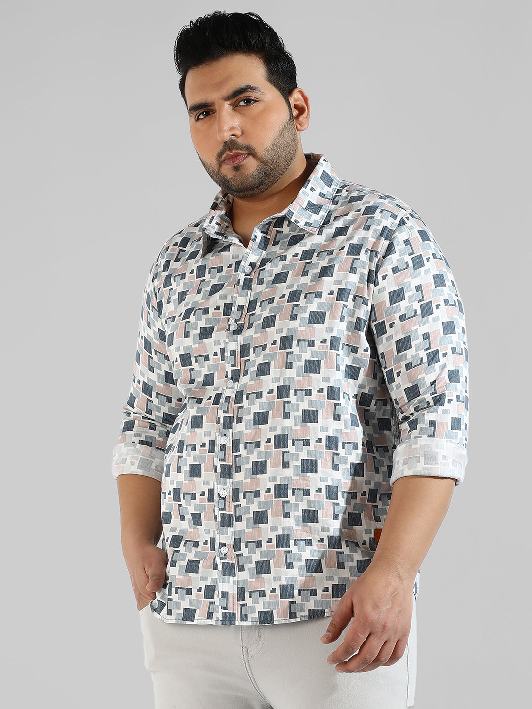Casual Grapic Designed Shirt