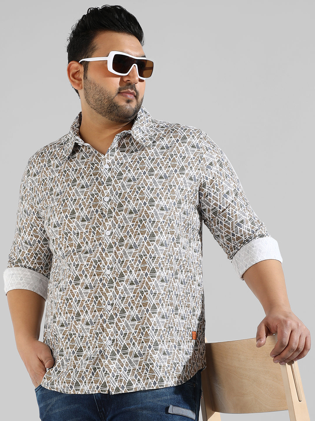 Casual Grapic Designed Shirt
