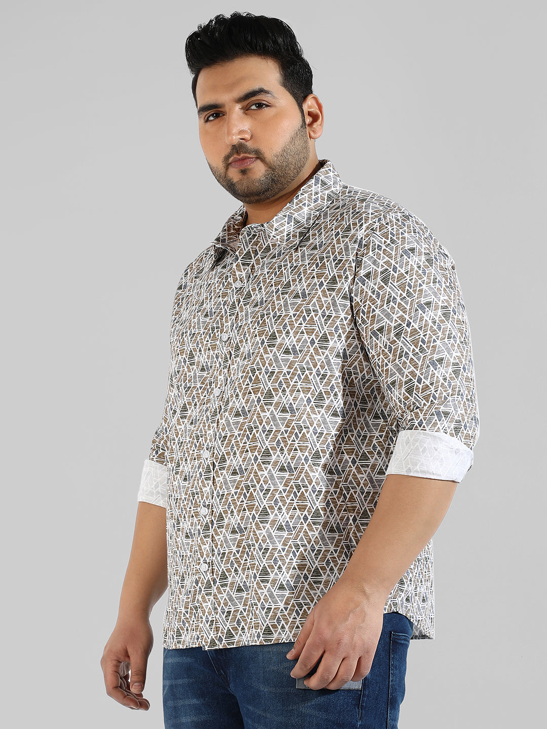 Casual Grapic Designed Shirt