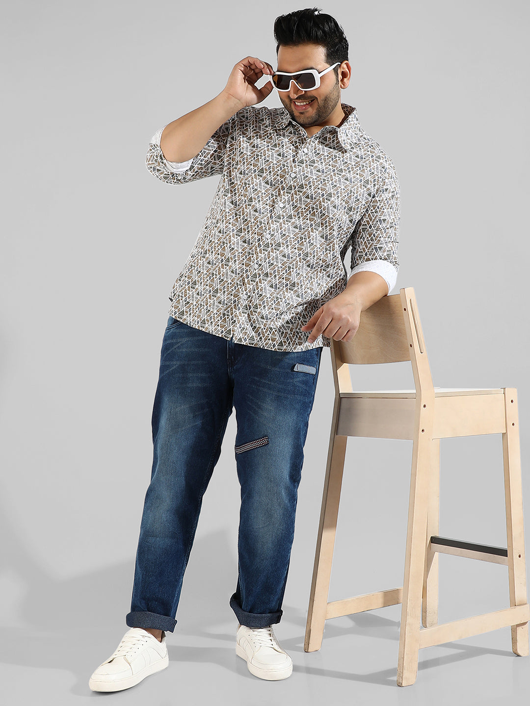 Casual Grapic Designed Shirt