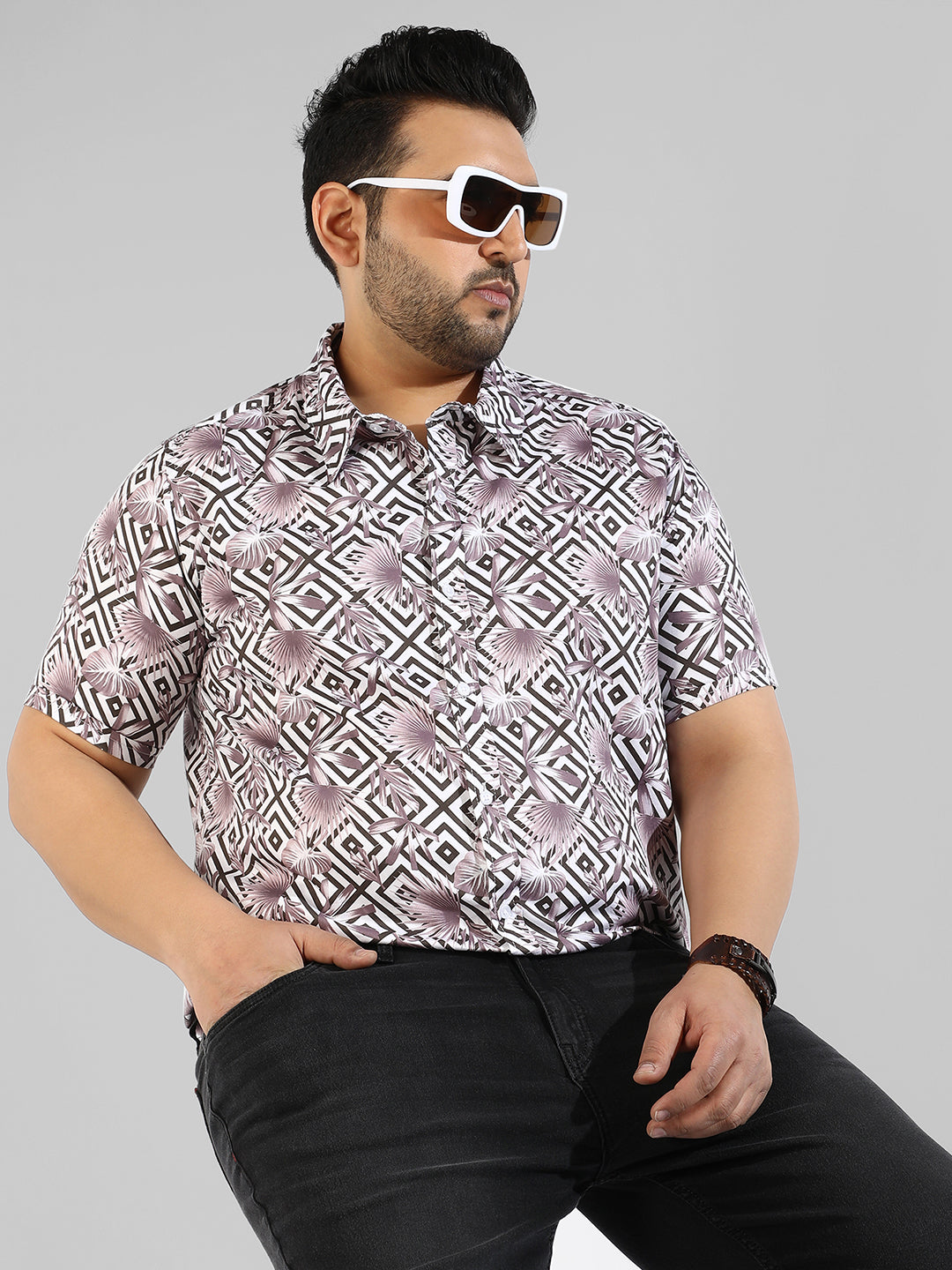 Casual Grapic Designed Shirt