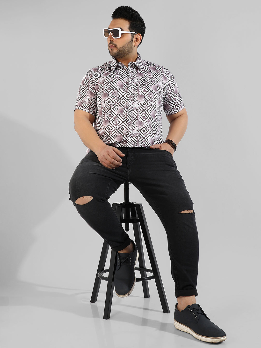 Casual Grapic Designed Shirt