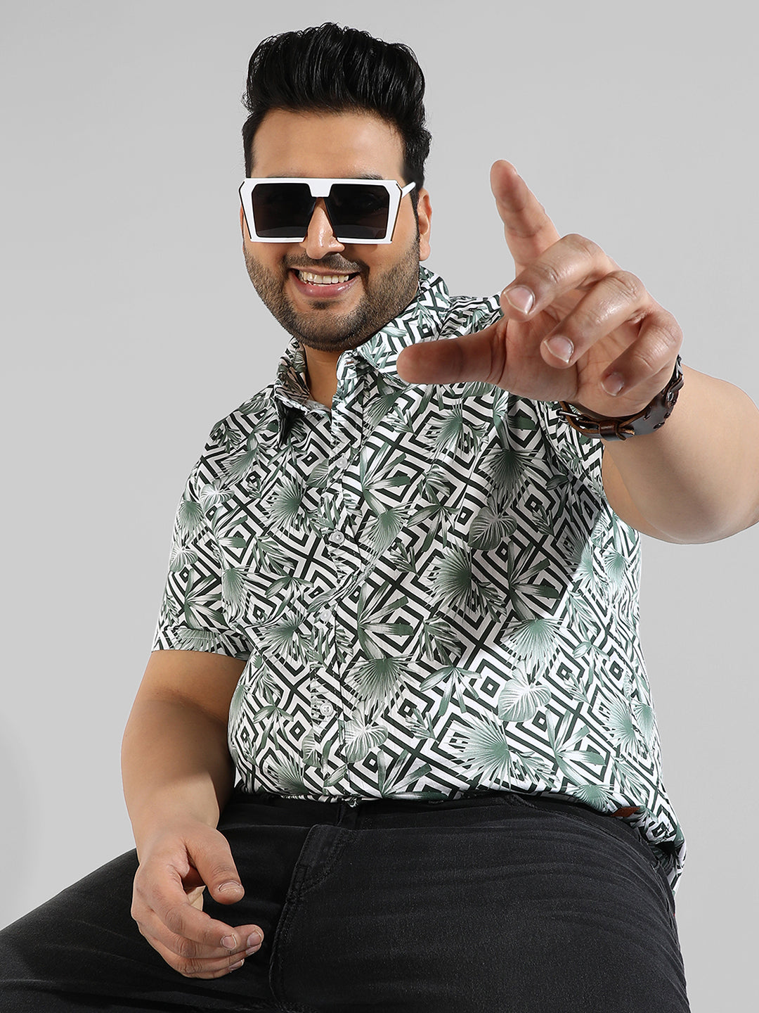 Casual Grapic Designed Shirt