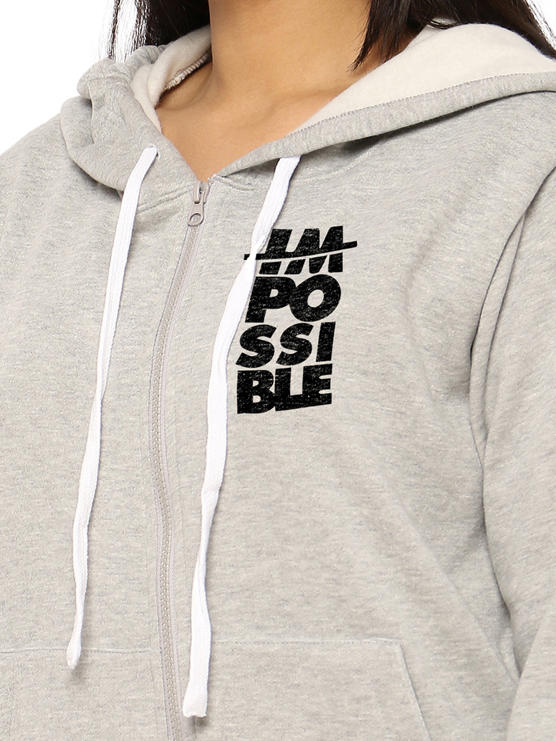 Printed Sweatshirt With Hood