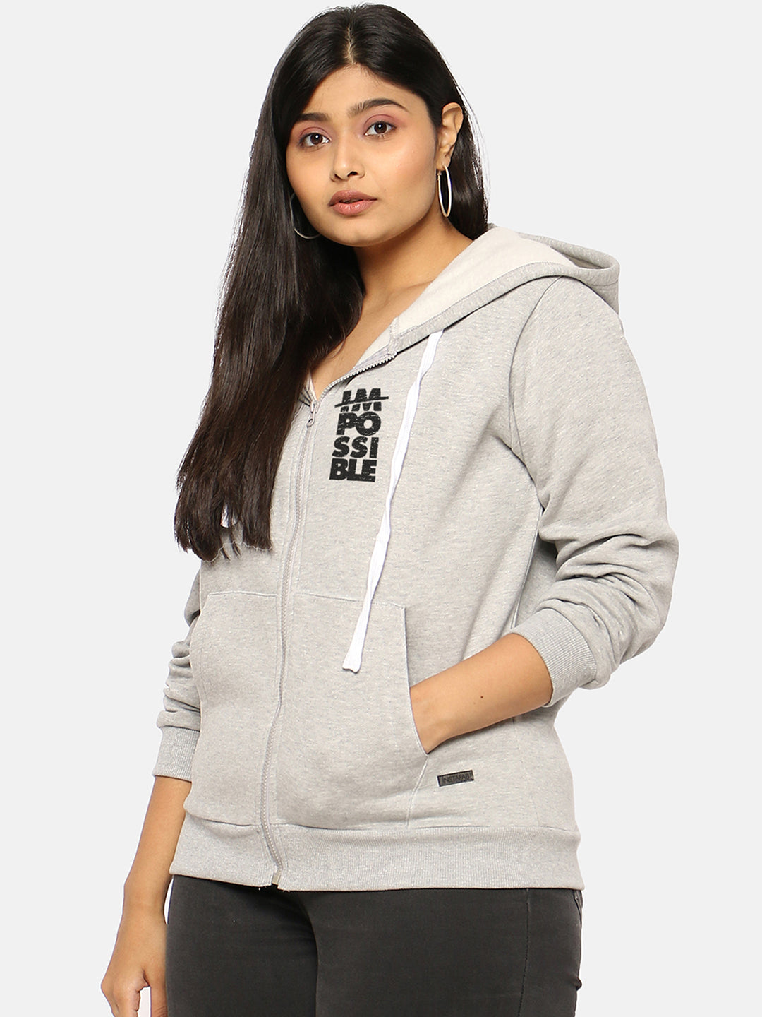 Printed Sweatshirt With Hood