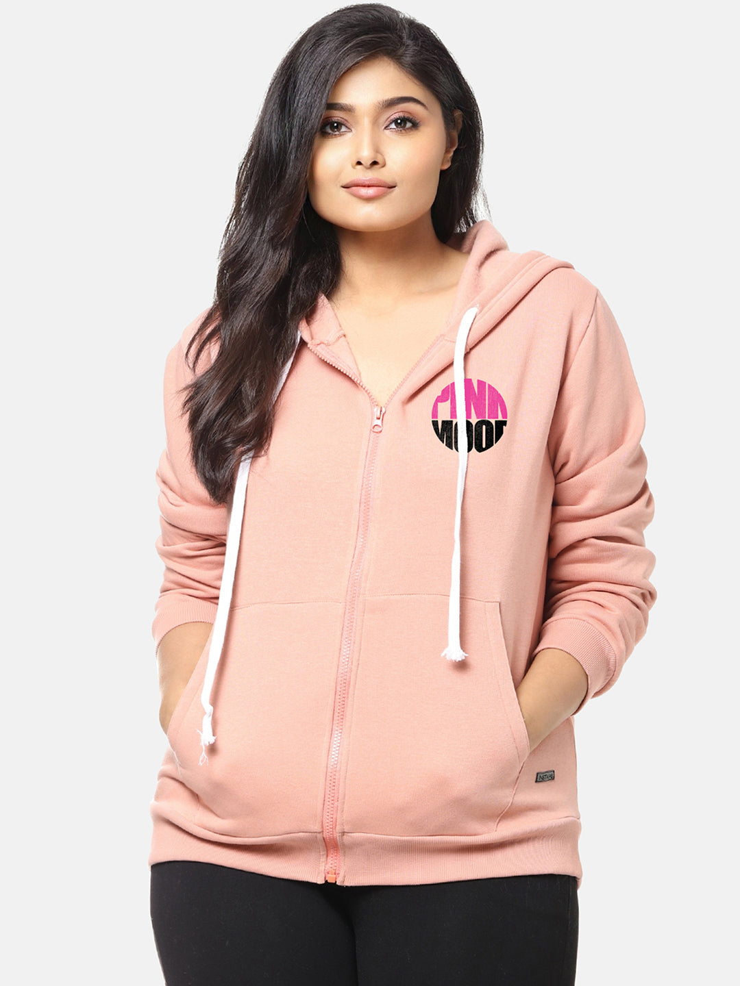 Typographic Sweatshirt With Hood