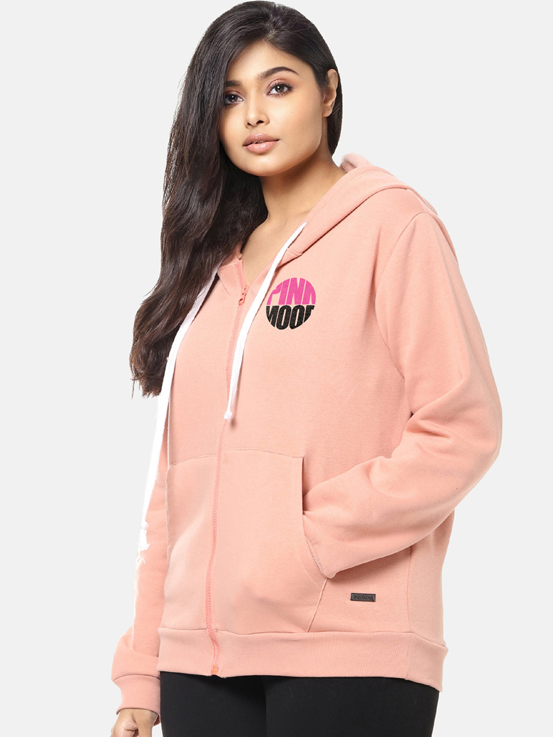 Typographic Sweatshirt With Hood