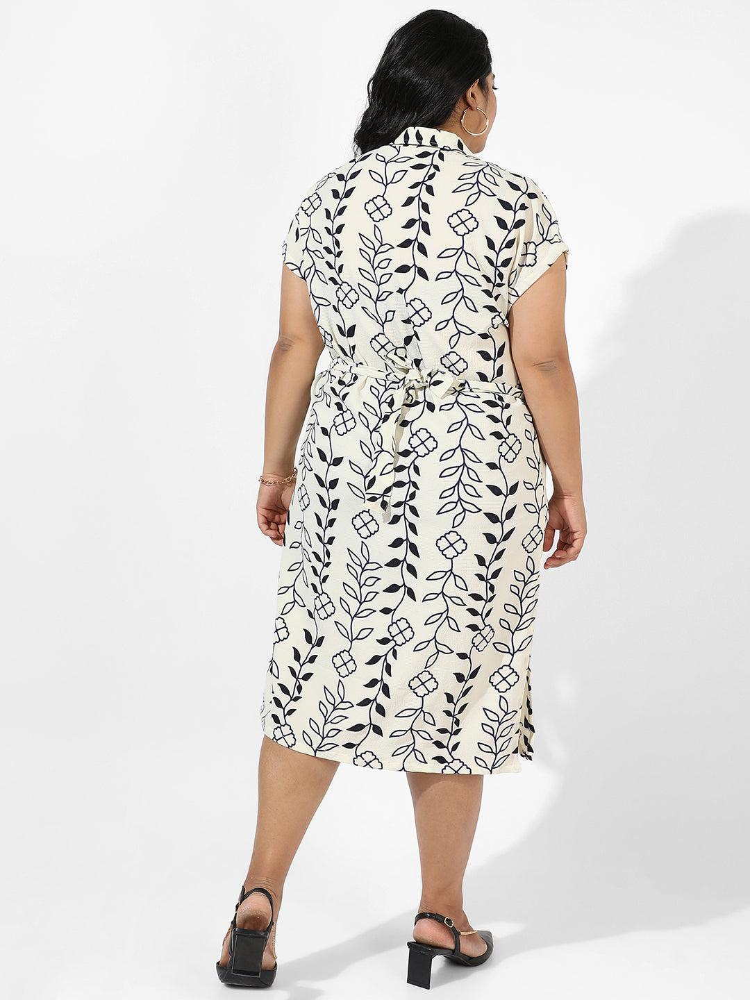 Floral Design Dress