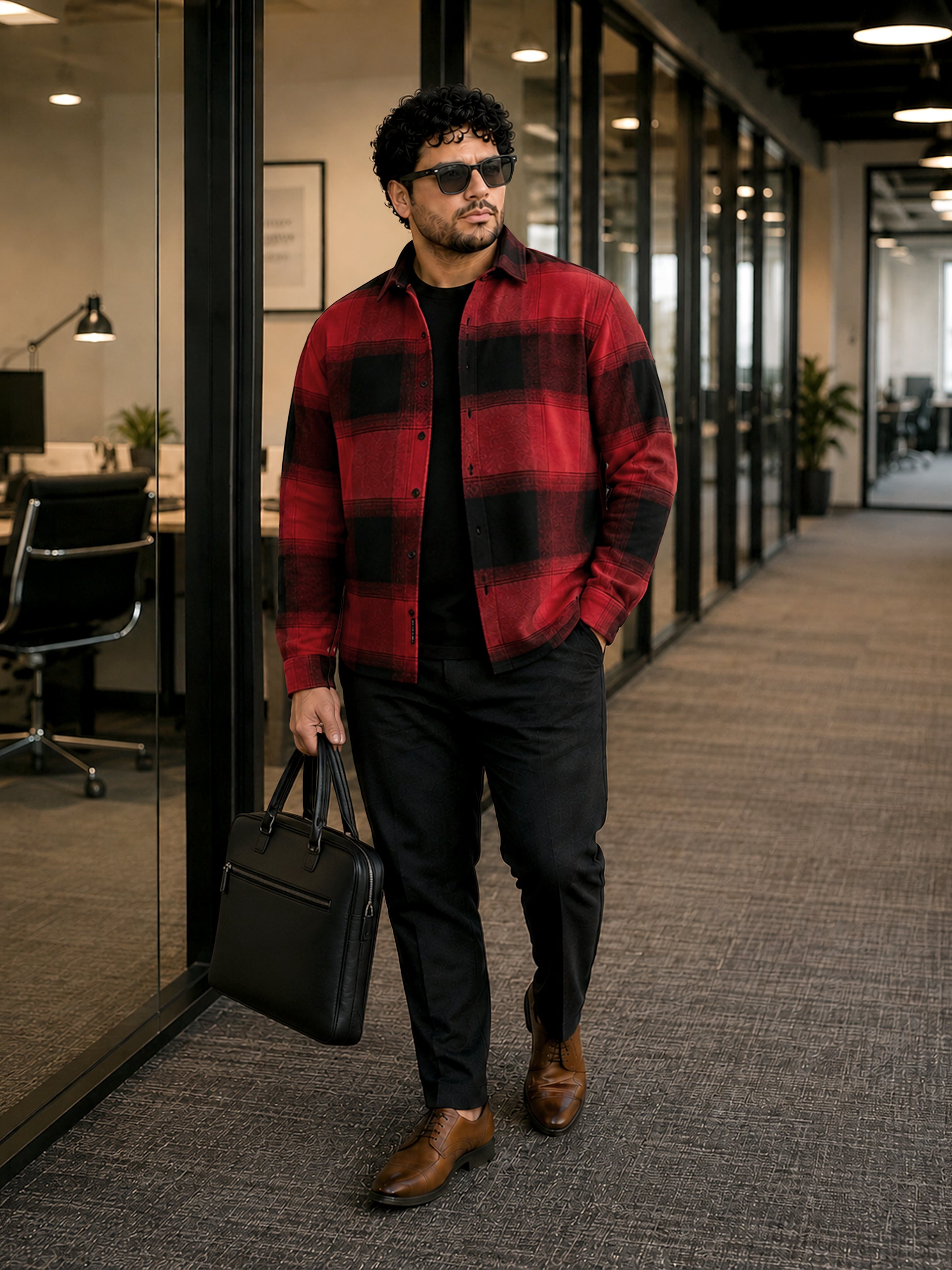 Red Buffalo Check Shirt