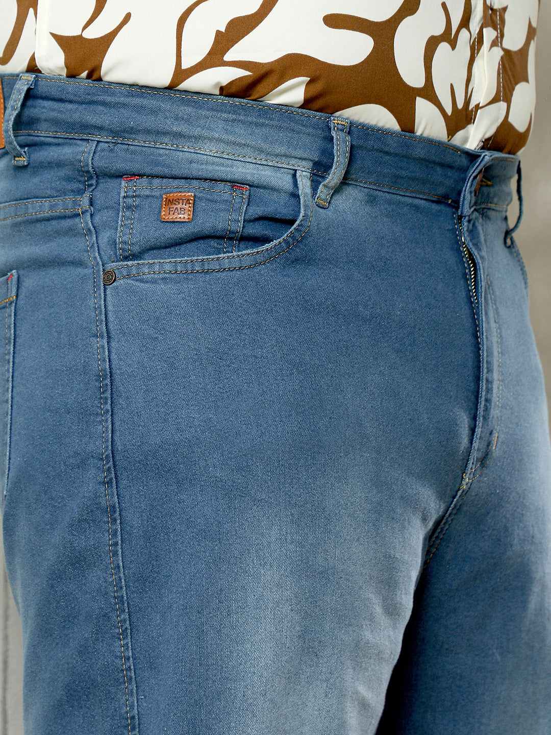 Utility Cargo Denim Jeans