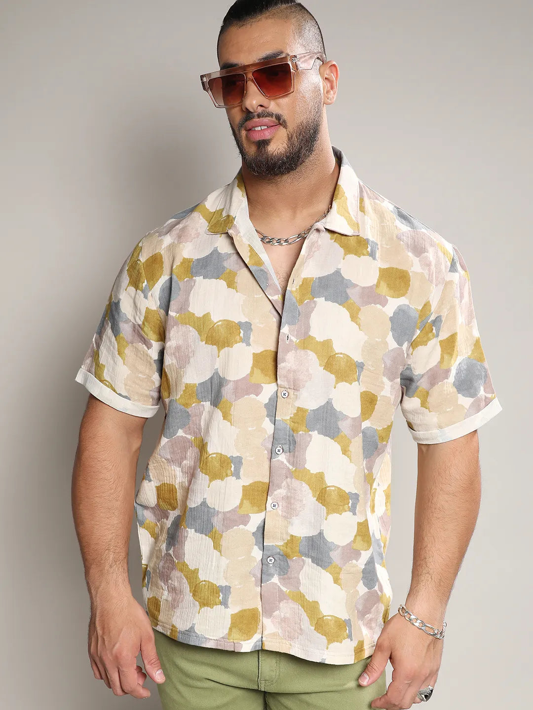 Abstract Print Shirt