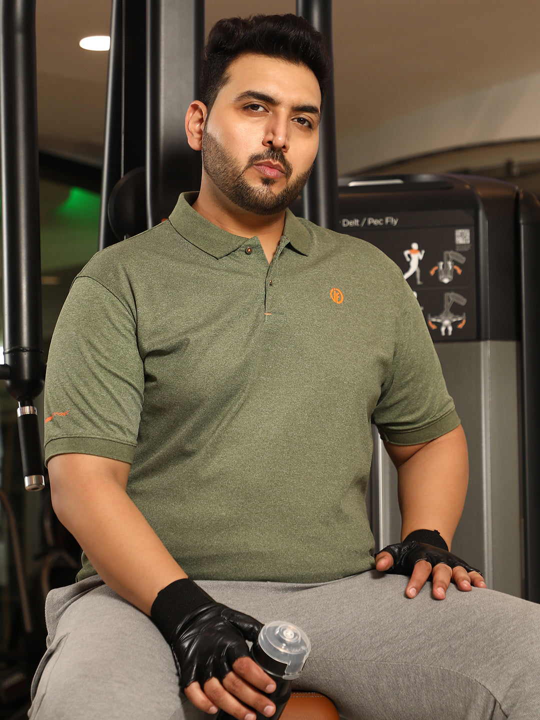 Basic Activewear Polo T-Shirt
