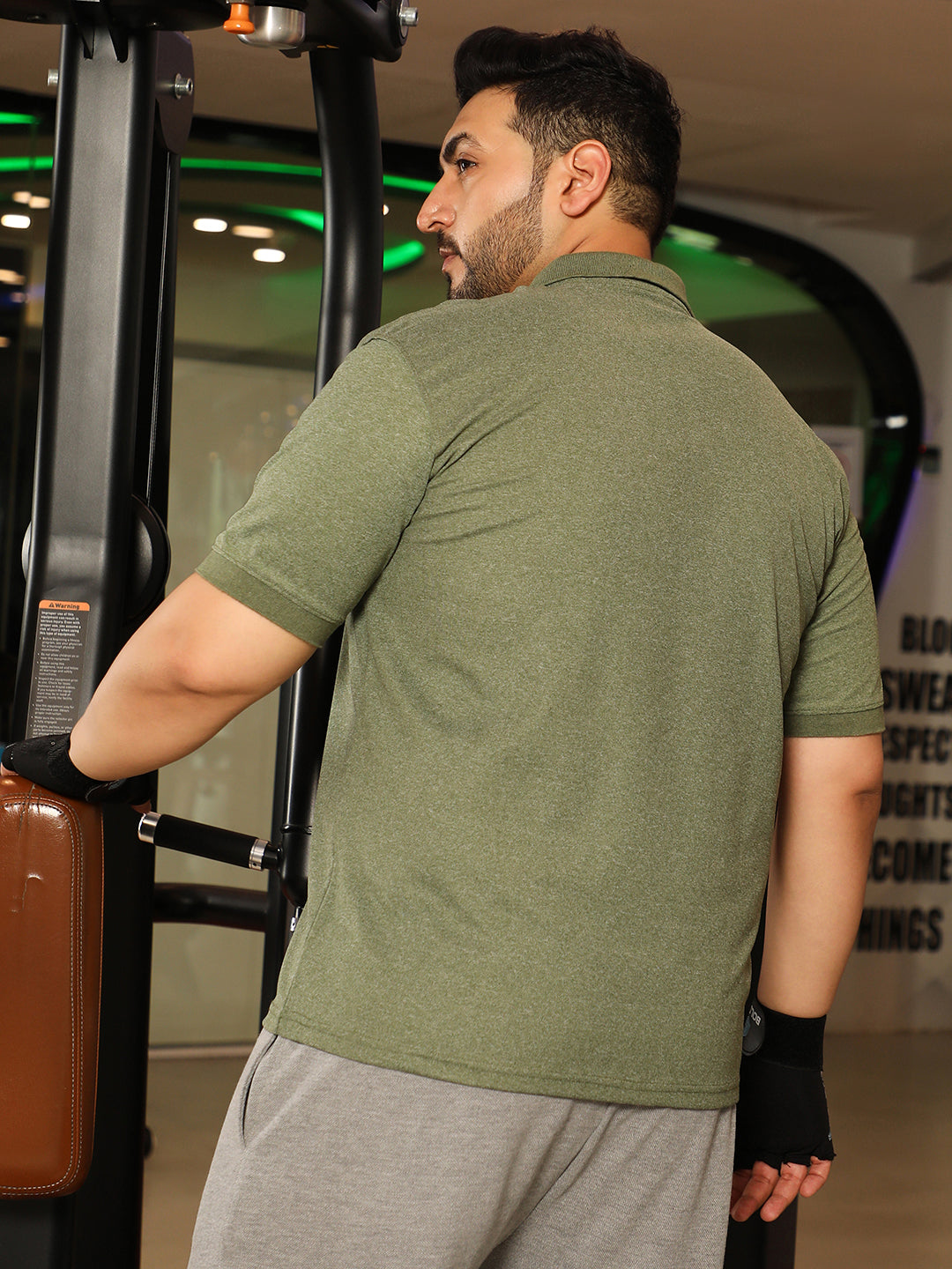 Basic Activewear Polo T-Shirt