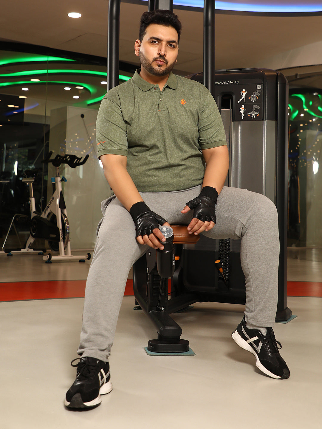 Basic Activewear Polo T-Shirt