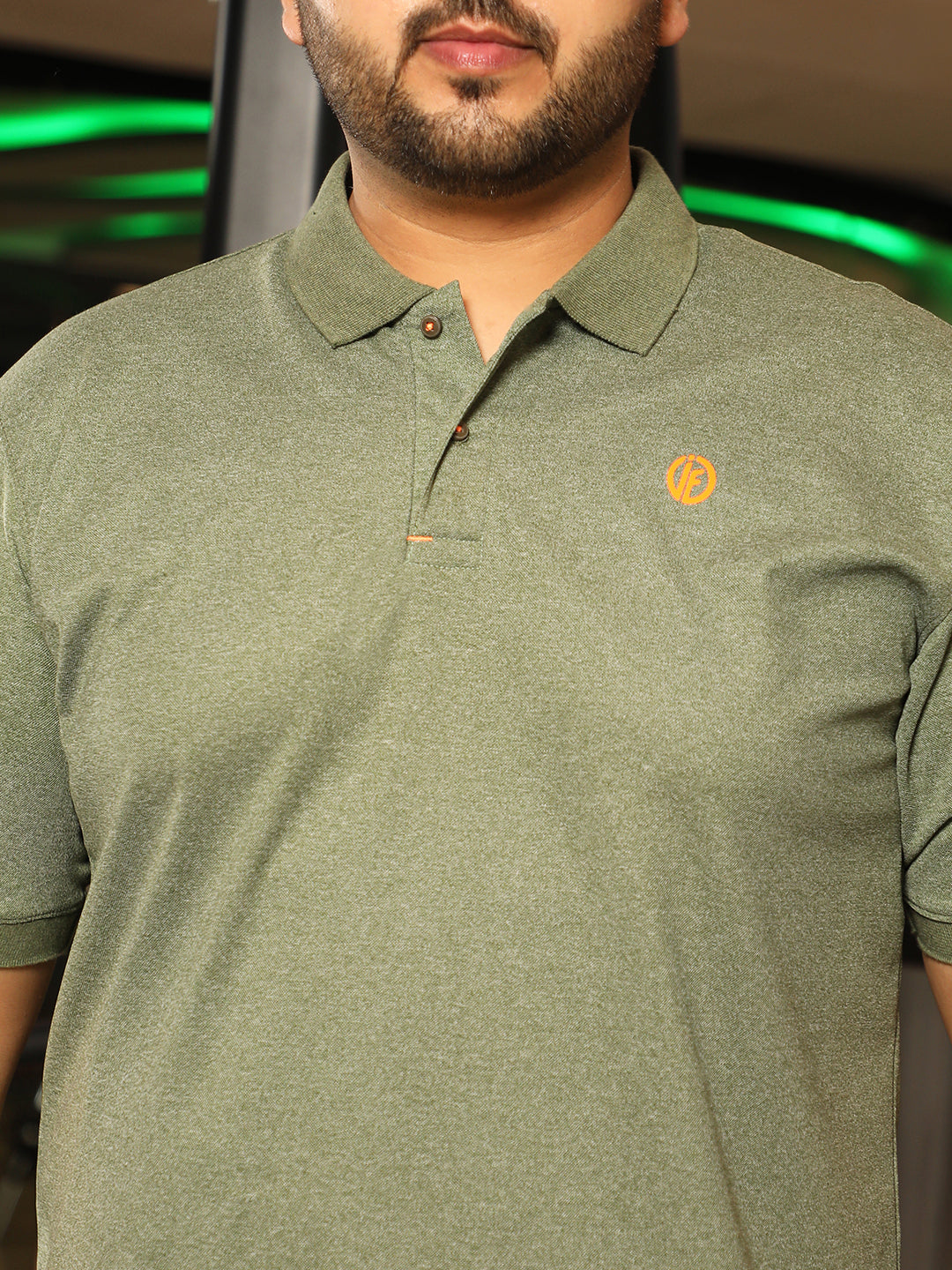 Basic Activewear Polo T-Shirt