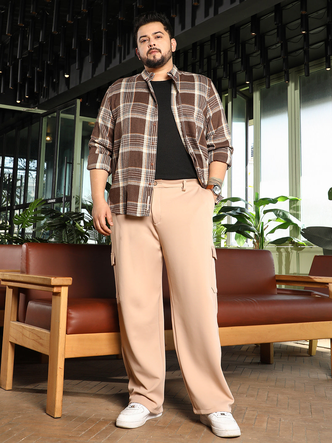 Relaxed-Utility Tailored Trousers