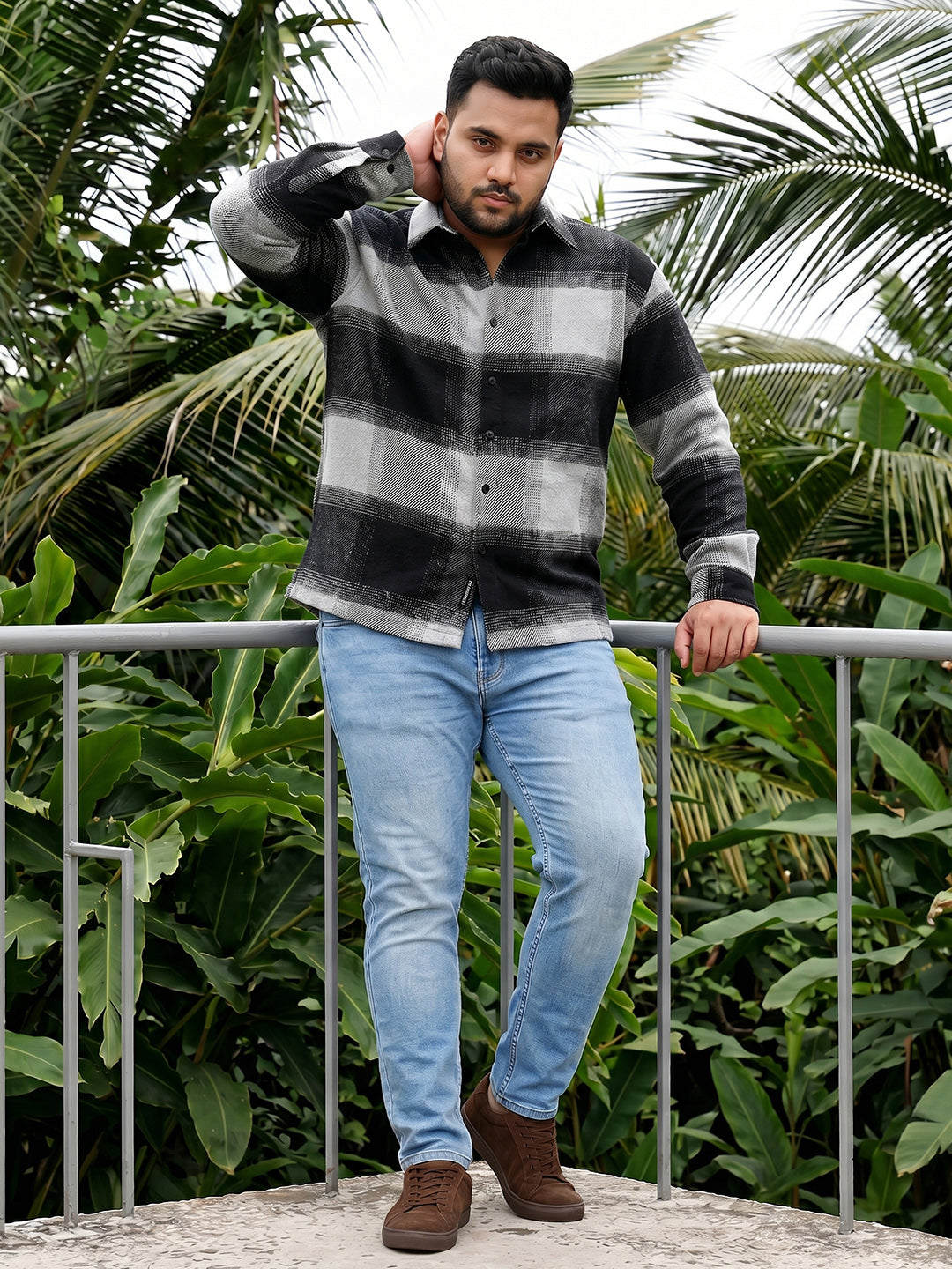 Black Buffalo Check Shirt