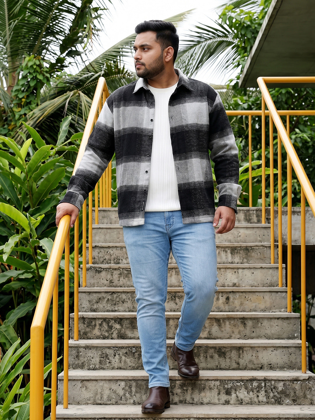 Black Buffalo Check Shirt