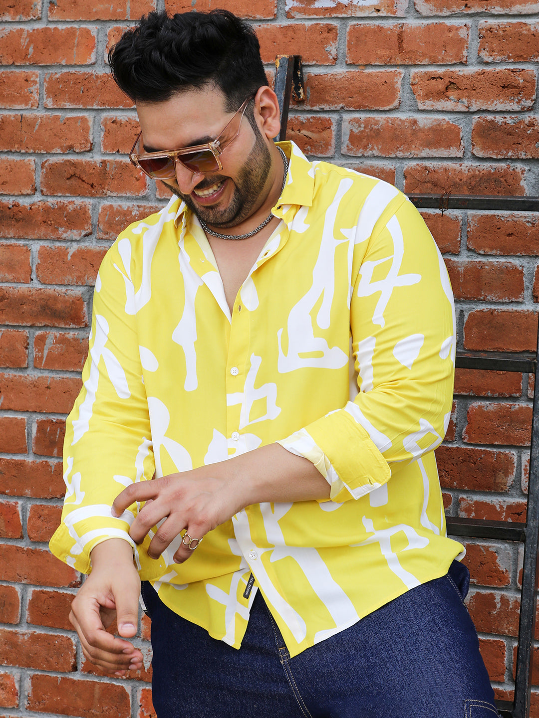 Abstract Print Shirt