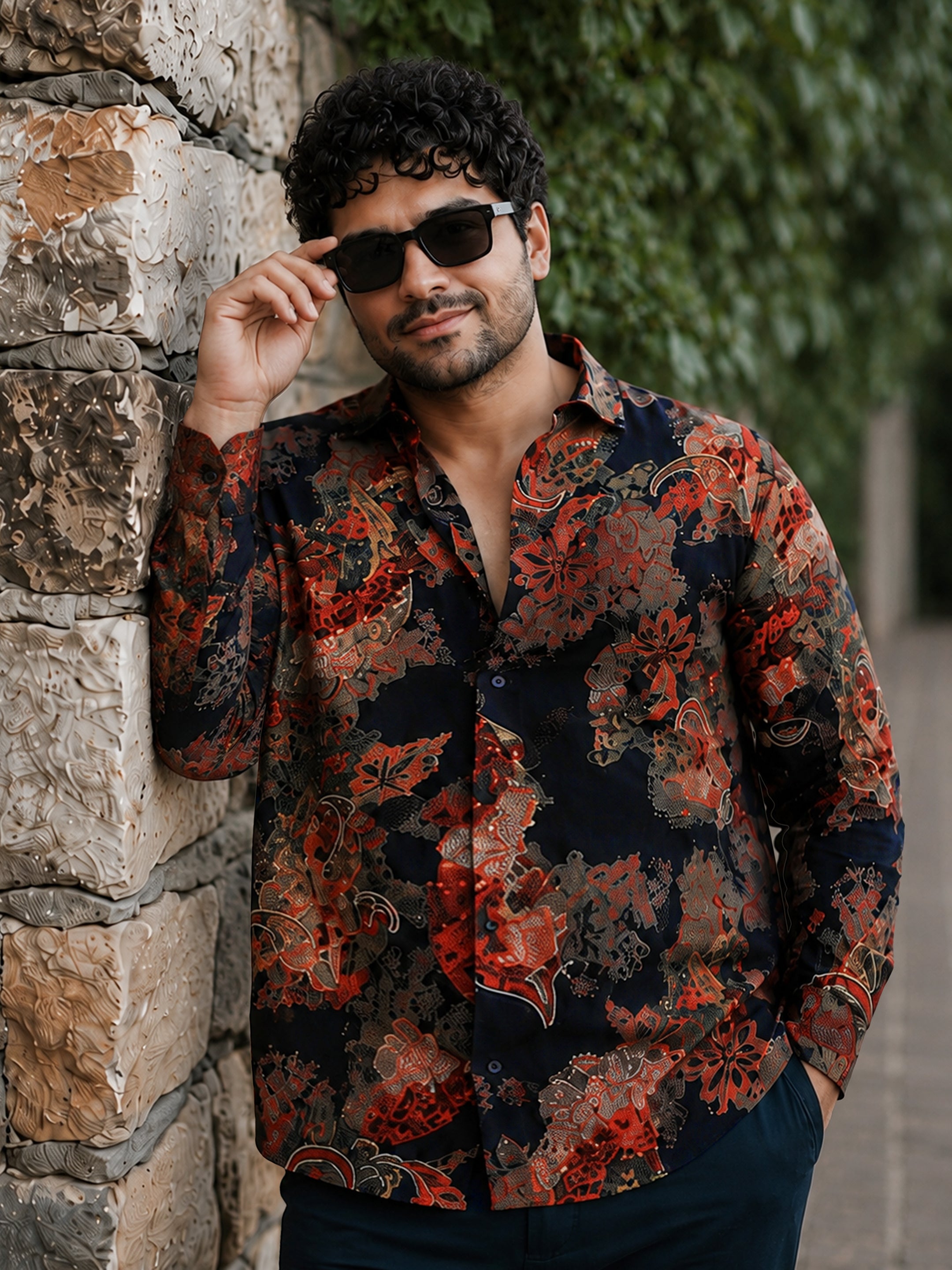 All Over Floral Printed Shirt