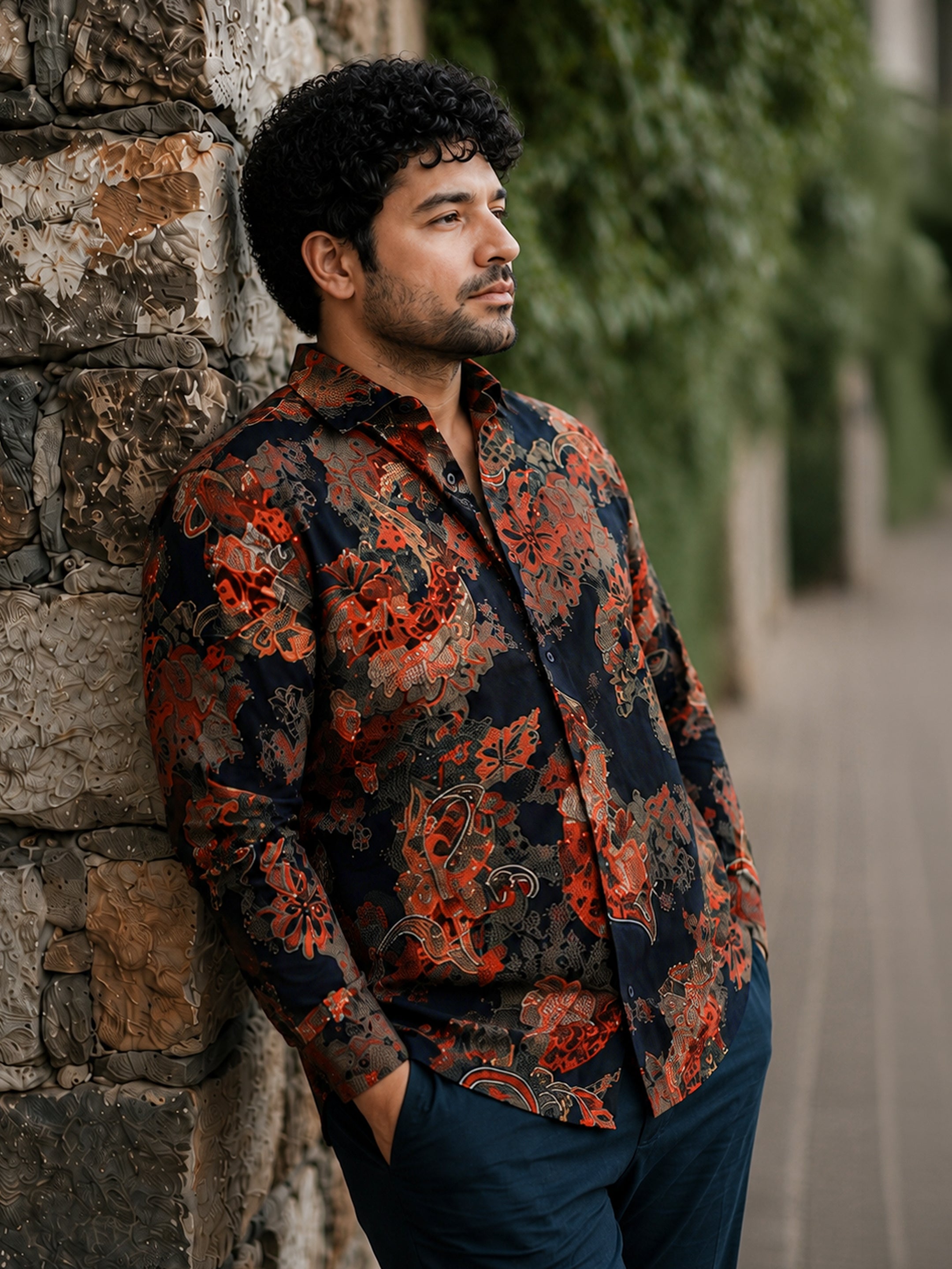 All Over Floral Printed Shirt