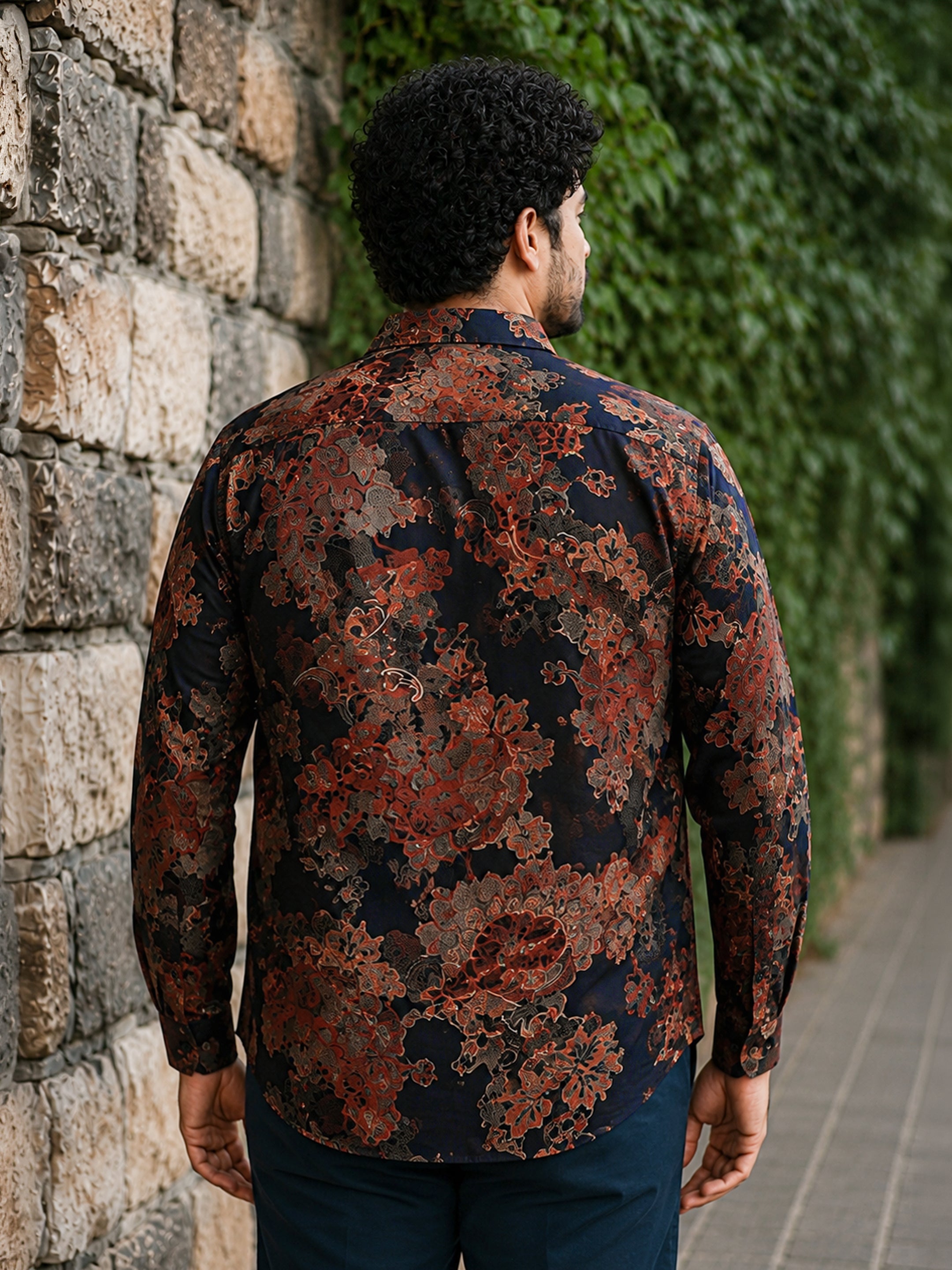 All Over Floral Printed Shirt